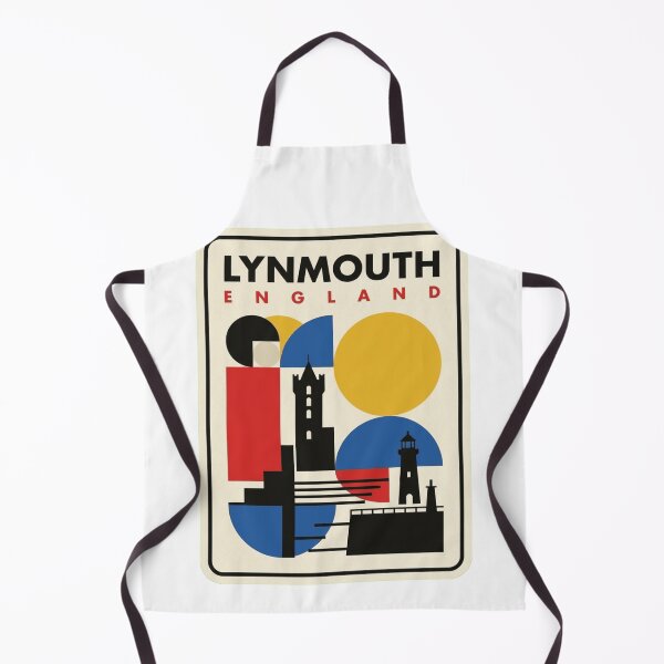 Item preview, Retro Lynmouth Bauhaus Geometric Skyline designed and sold by k3rstman1.