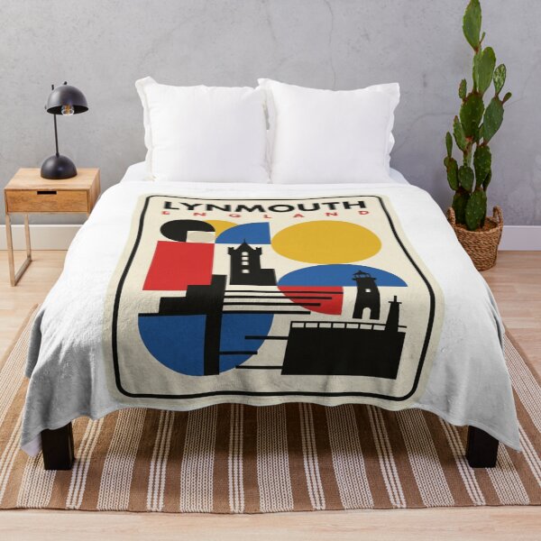 Item preview, Retro Lynmouth Bauhaus Geometric Skyline designed and sold by k3rstman1.