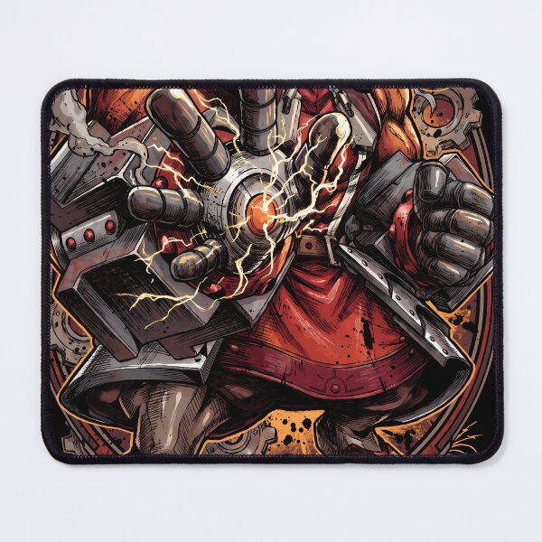 Item preview, Iron Tager BlazBlue Fighting Game Streetwear Tee designed and sold by Senpaiwaves.