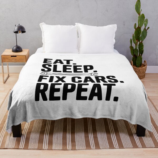 Item preview, Eat. Sleep. Fix Cars. Repeat. designed and sold by Frank Ring.