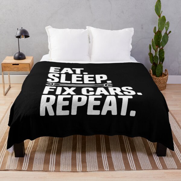 Item preview, Eat. Sleep. Fix Cars. Repeat. designed and sold by Frank Ring.