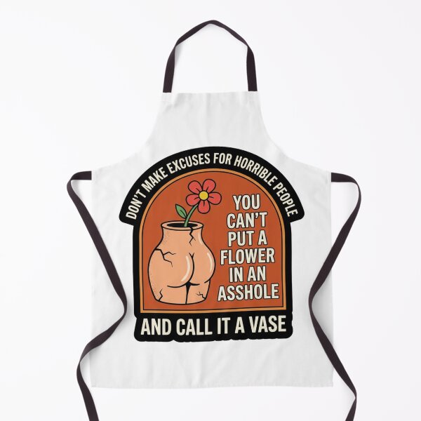 Item preview, You Cant Put a Flower in an Asshole Quote Funny Toxic People Boundary Sarcastic Humor    designed and sold by raedattia.