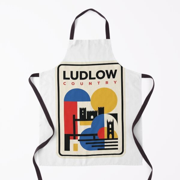 Item preview, Retro Ludlow Bauhaus Geometric Skyline designed and sold by k3rstman1.