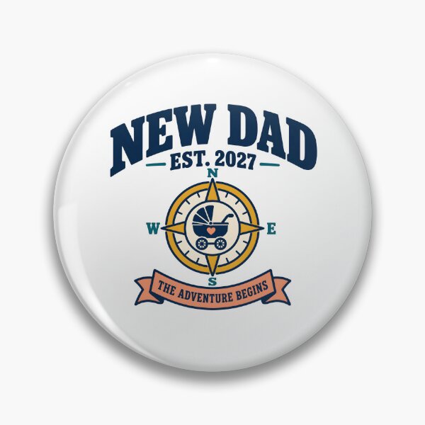 Item preview, New Dad Est 2027 Adventure designed and sold by calicito.