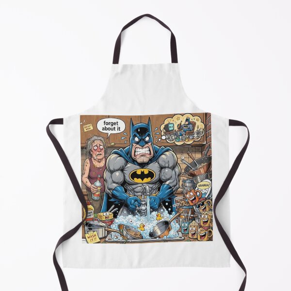 Item preview, Batman's greatest enemy: dishes designed and sold by Nela-&-Lena.