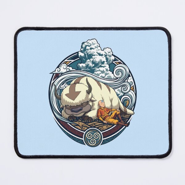 Item preview, Aang And Appa Airbender designed and sold by Numair Baig.