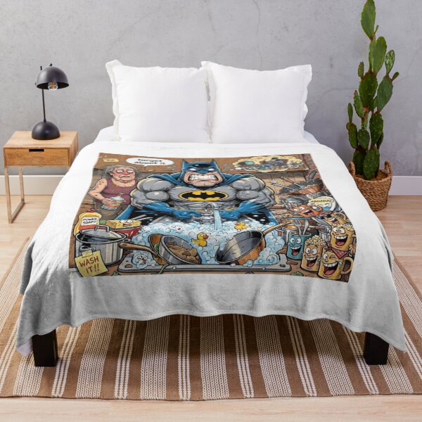 Item preview, Batman's greatest enemy: dishes designed and sold by Nela-&-Lena.