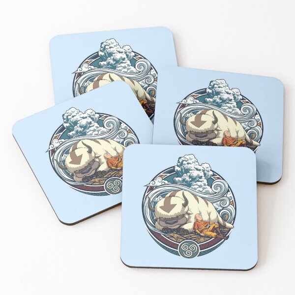 Item preview,  Aang And Appa Airbender  designed and sold by Numair  Baig.