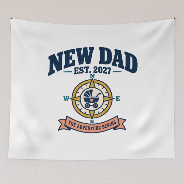 Item preview, New Dad Est 2027 Adventure designed and sold by calicito.