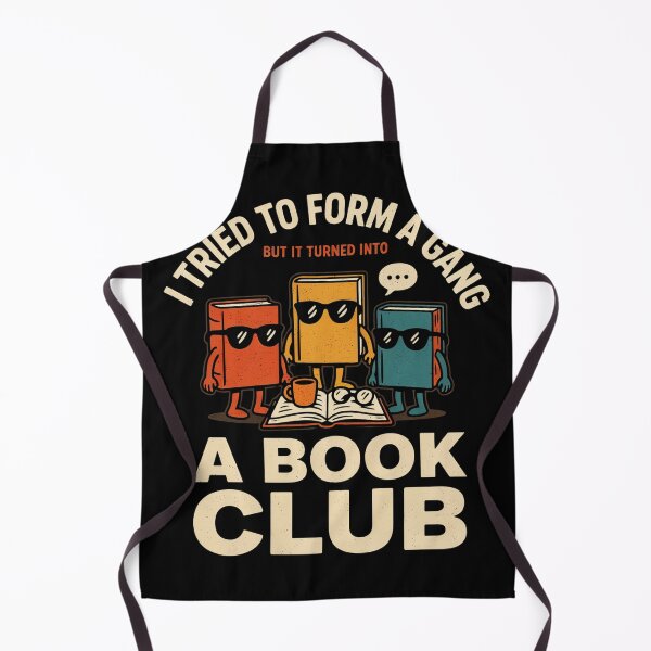 Item preview, I Tried to Form A Gang But It Turned Into A Book Club designed and sold by PAinTIENCE.