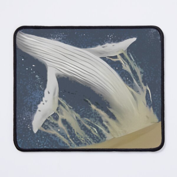 Item preview, Humpback Whale Breeaching Deep Ocean Art designed and sold by HumorousLab.