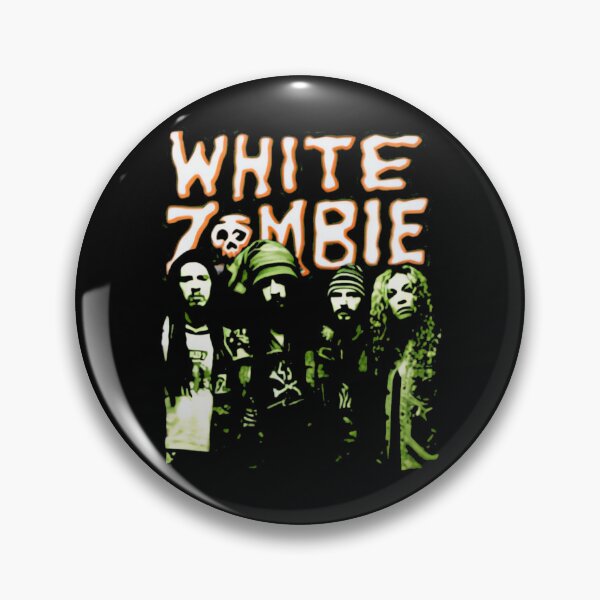 Item preview, white zombie band designed and sold by RawVista.