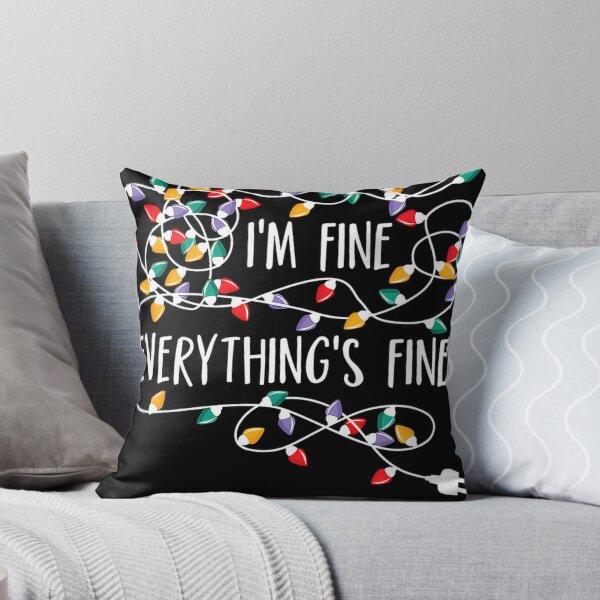 Item preview, It's Fine I'm Fine Everything Is Fine Christmas Lights #4060 designed and sold by shawn-muse.