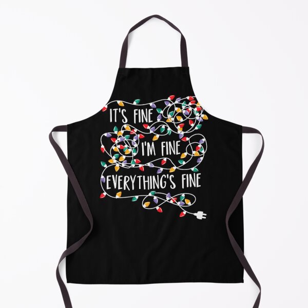 Item preview, It's Fine I'm Fine Everything Is Fine Christmas Lights #4060 designed and sold by shawn-muse.