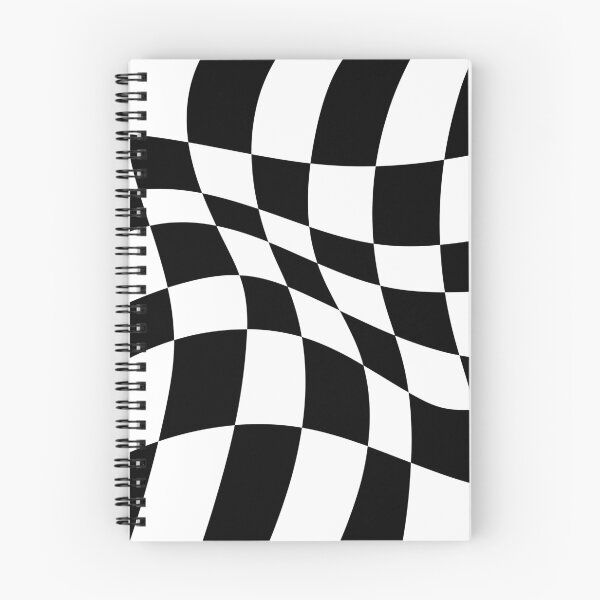 Item preview, Wavy Checkerboard Pattern Trippy Groovy Optical Illusion designed and sold by manexus.