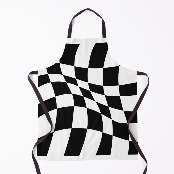 Item preview, Wavy Checkerboard Pattern Trippy Groovy Optical Illusion designed and sold by manexus.