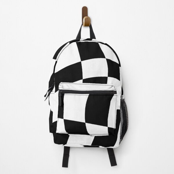 Item preview, Wavy Checkerboard Pattern Trippy Groovy Optical Illusion designed and sold by manexus.