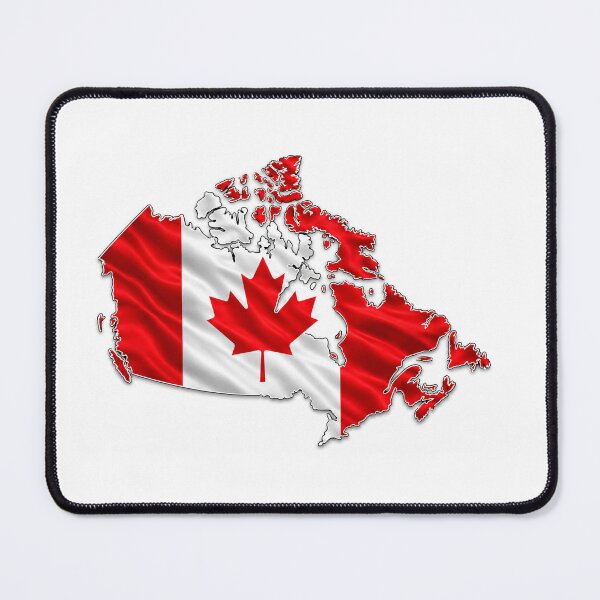 Item preview, Canada Map Canadian Flag Red White Patriotic Design designed and sold by CraftNestNoor.