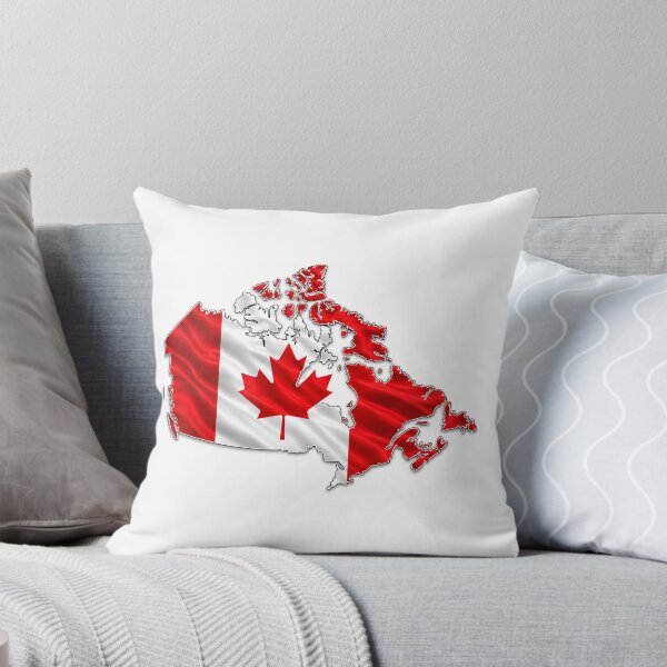 Item preview, Canada Map Canadian Flag Red White Patriotic Design designed and sold by CraftNestNoor.