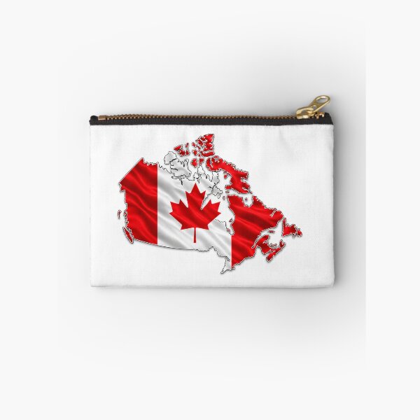 Item preview, Canada Map Canadian Flag Red White Patriotic Design designed and sold by CraftNestNoor.