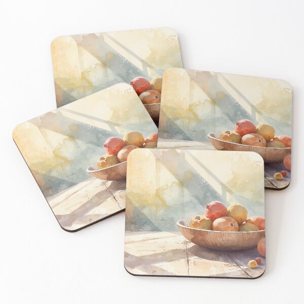 Item preview, Illustration of a bowl of juicy apples designed and sold by Mariyana-Design.