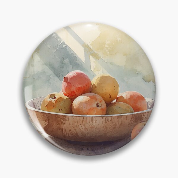 Item preview, Illustration of a bowl of juicy apples designed and sold by Mariyana-Design.