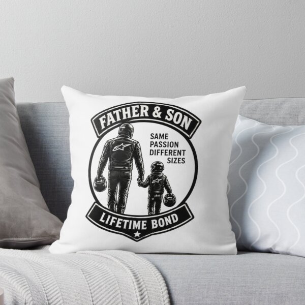 Item preview, Father & Son Same Passion Different Sizes – Motorcycle Biker Design designed and sold by Bocianessco.