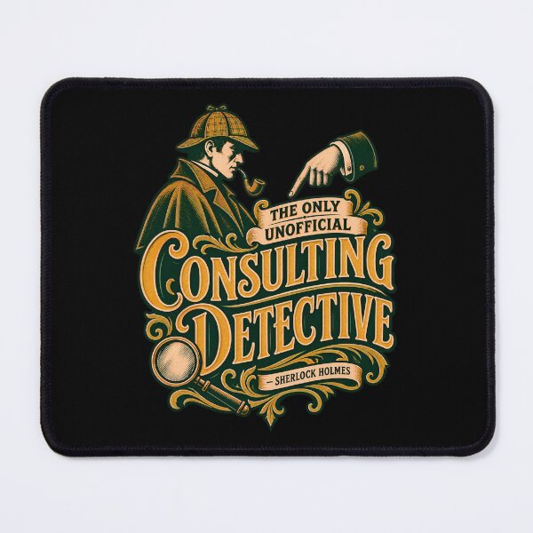 Item preview, Sherlock Holmes: The Unofficial Consulting Detective designed and sold by Fenay Designs.