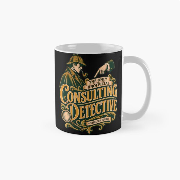 Item preview, Sherlock Holmes: The Unofficial Consulting Detective designed and sold by Fenay Designs.