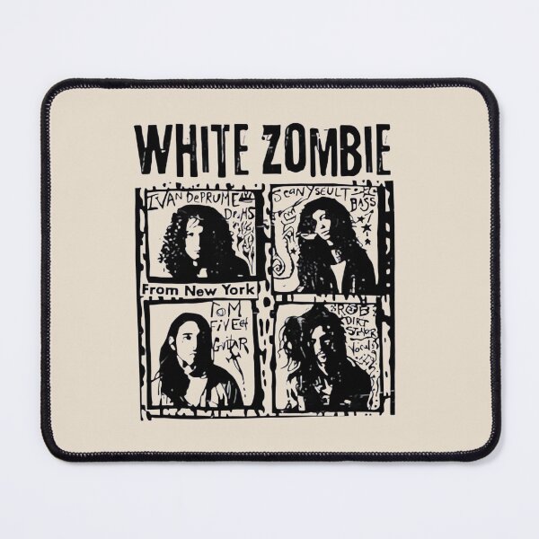 Item preview, white zombie band designed and sold by RawVista.