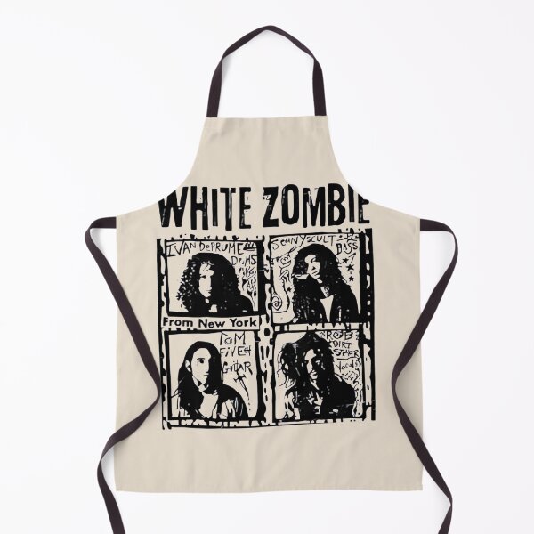 Item preview, white zombie band designed and sold by RawVista.