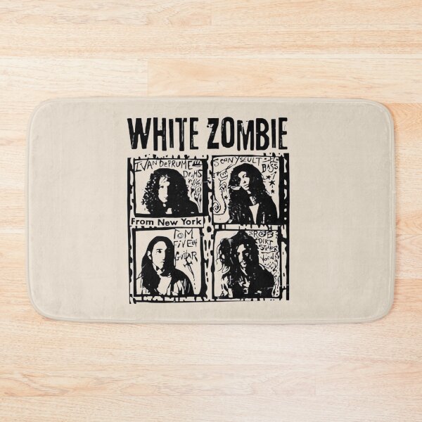 Item preview, white zombie band designed and sold by RawVista.