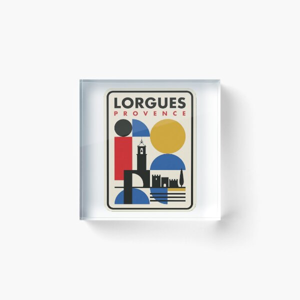 Item preview, Retro Lorgues Bauhaus Geometric Skyline designed and sold by k3rstman1.