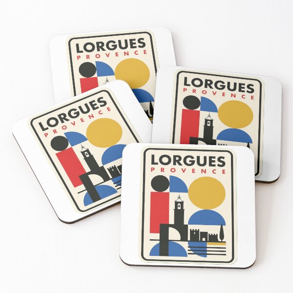 Item preview, Retro Lorgues Bauhaus Geometric Skyline designed and sold by k3rstman1.
