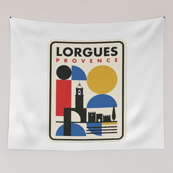 Item preview, Retro Lorgues Bauhaus Geometric Skyline designed and sold by k3rstman1.