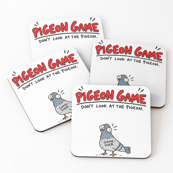 Item preview, Pigeon Game Over Funny Bird designed and sold by MonkiFlipp.