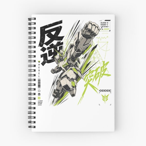 Item preview, Anime Mecha Robot Cyberpunk Green Japanese Streetwear designed and sold by DesignedByMarty.