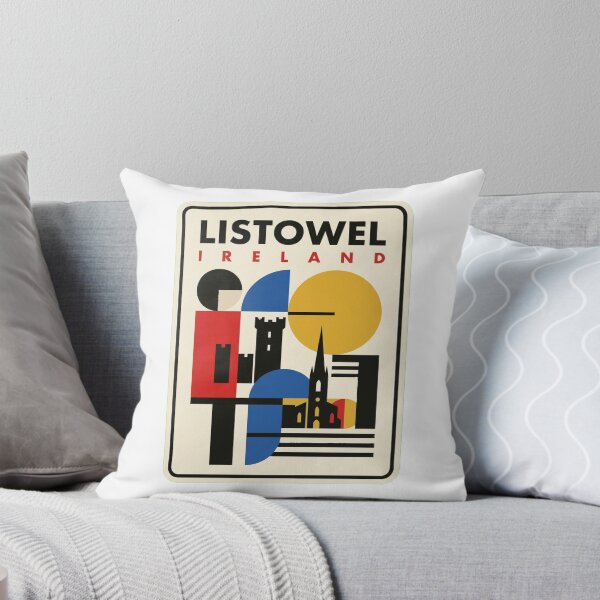Item preview, Retro Listowel Bauhaus Geometric Skyline designed and sold by k3rstman1.