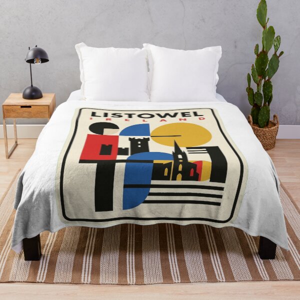 Item preview, Retro Listowel Bauhaus Geometric Skyline designed and sold by k3rstman1.