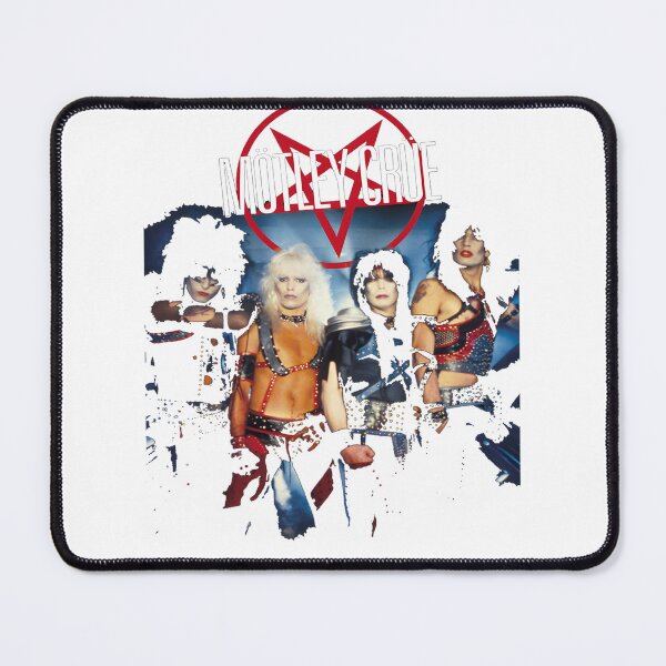 Item preview, Motley Crue Inspired Rock Band Vintage Style Graphic Design designed and sold by Sveti6455.