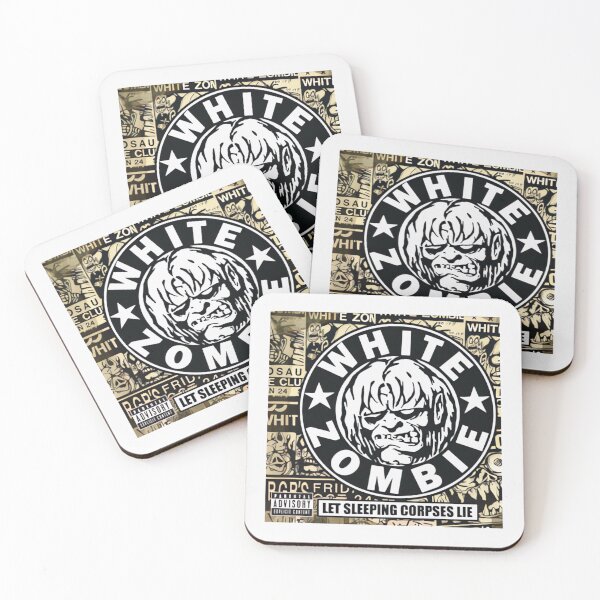 Item preview, white zombie band designed and sold by RawVista.