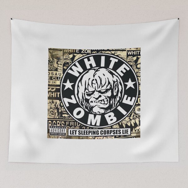 Item preview, banda zombi blanca designed and sold by RawVista.
