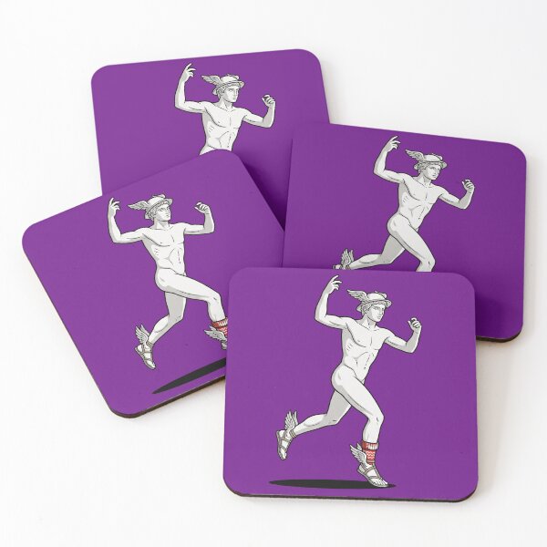 Item preview, Hermes Christmas Sock Greek God Runner Pop Art designed and sold by Rare By Hero.