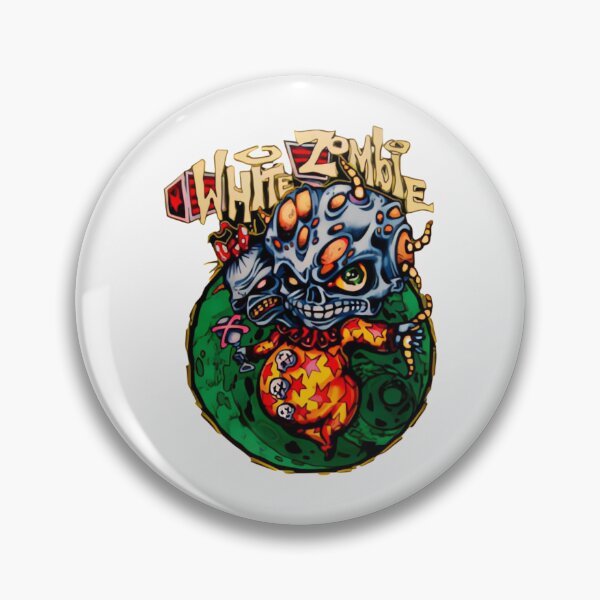 Item preview, white zombie band designed and sold by RawVista.