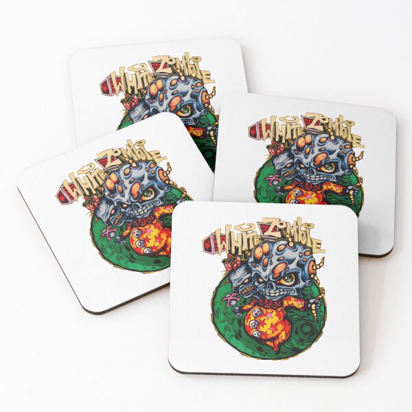 Item preview, white zombie band designed and sold by RawVista.