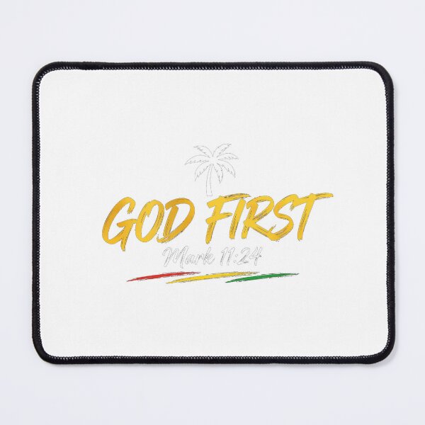 Item preview, God First T-Shirt — Mark 11:24 Christian Faith Shirt designed and sold by Acknowledgemi.