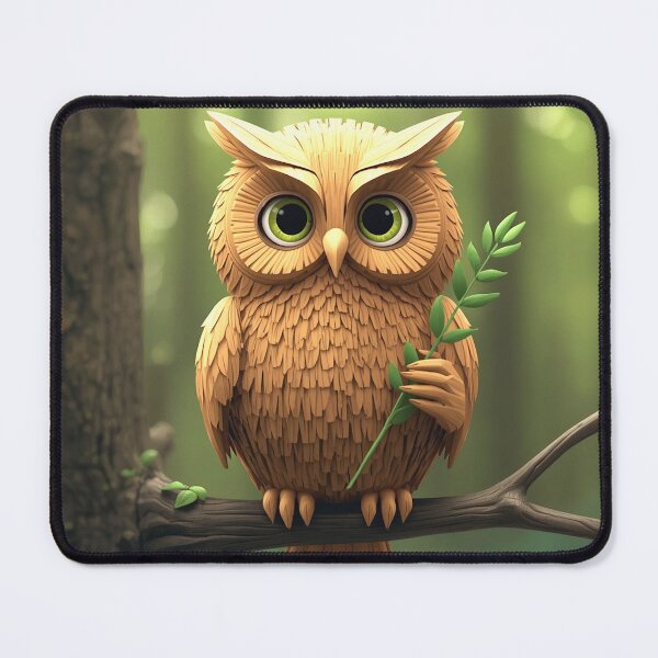 Item preview, Wise Owl of Wood designed and sold by MariaTheExpert.