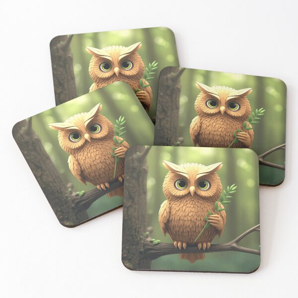 Item preview, Wise Owl of Wood designed and sold by MariaTheExpert.