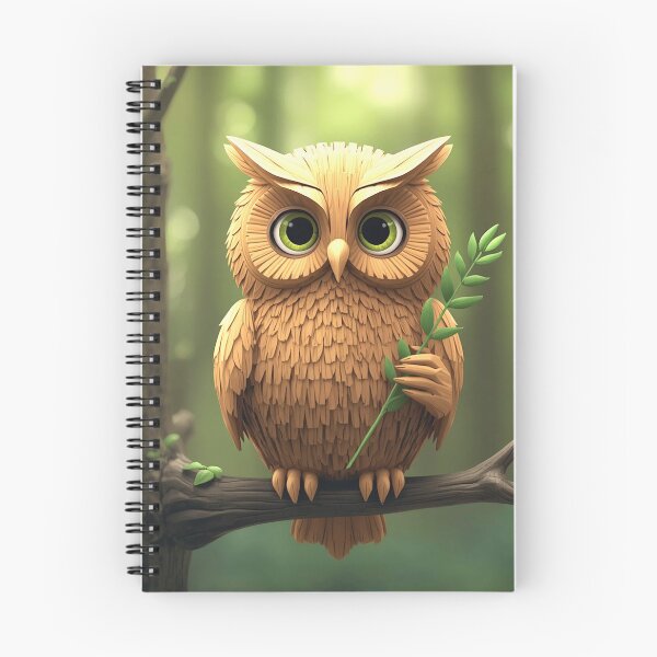 Item preview, Wise Owl of Wood designed and sold by MariaTheExpert.