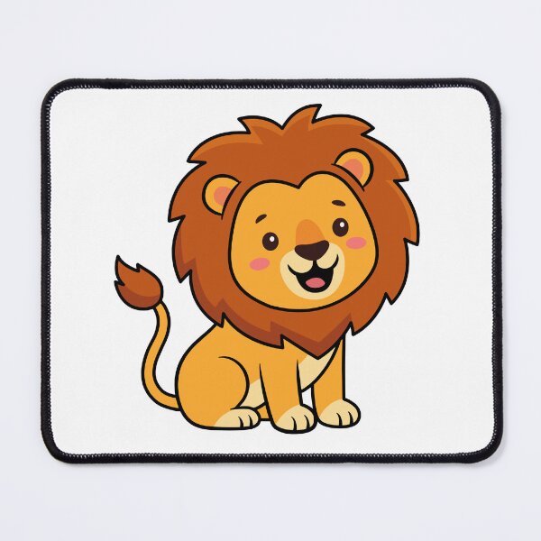 Item preview, Lion Cub Illustration designed and sold by manexus.